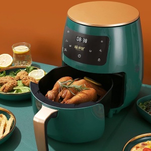 Friteuza cu Aer Cald Air Fryer 2400W, 6L, Afisaj Digital si Control Touch LCD - Img 3