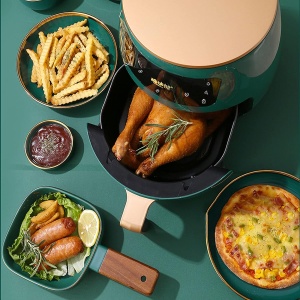 Friteuza cu Aer Cald Air Fryer 2400W, 6L, Afisaj Digital si Control Touch LCD - Img 9