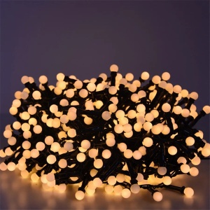 Instalatie de Lumini cu 300 LED-uri RGB, 15m Lungime, cu Lumina Calda/Rece/Multicolora - Img 6