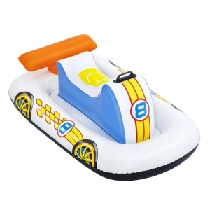Jet Ski Gonflabil pentru copii 3 ani+, Bestway, cu Manere, 1.10x0.75m, Alb-albastru - Img 2