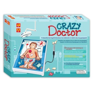 Joc de societate Crazy Doctor, functioneaza cu 2 baterii - Img 2