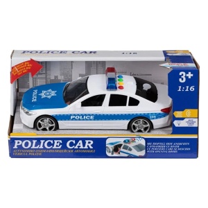 Jucarie masina de politie cu sunet si lumini si usi care se deschid - Img 3