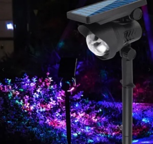 Lampa Solara cu LED rezistenta la apa panou deasupra pentru gradina - Img 5
