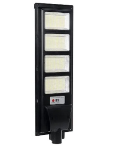 Lampa solara stradala 4 casete 1254 LED, Putere 400W, Senzor de lumina, miscare si telecomanda - Img 5