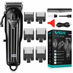 Masina de tuns profesionala VGR V-282 - Fara fir - Autonomie 200min - Baterie 2000mAh