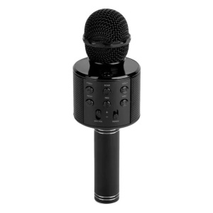 Microfon Bluetooth pentru Karaoke, Negru