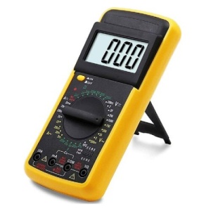 Multimetru digital DT-9205A cu carcasa antisoc, cu 2 sonde de testare - Img 6