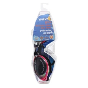 Ochelari Inot pentru Copii 6+ Ani, cu Lentile Anti Fog, din Silicon, cu Husa, Negru-Roz - Img 4