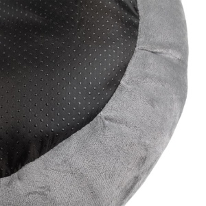 Pat - Culcus cu urechi si coada pentru pisici, Poliester, Dimensiune 50cm, Gri - Img 2