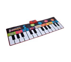 Patura Interactiva, model Pian, 10 melodii, 4 functii, 3ani+, 181x74cm, multicolor
