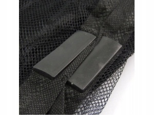 Plasa anti-insecte magnetica pentru usa 210X100 cm, Inchidere automata, Montaj usor, Negru - Img 7
