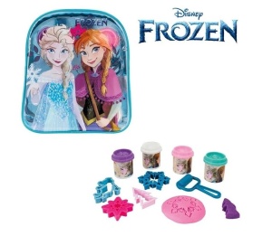 Plastilină Disney Frozen, Set cu 4 Recipiente si 5 Accesorii