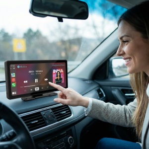 Player auto portabil cu Apple CarPlay și Android Auto - Ecran 10 inch HD - Img 6