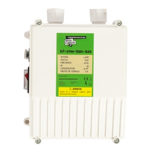 Pompa submersibila Micul Fermier pentru apa curata 1.3kW debit 3000l/h inaltime maxima pompare 60m cu o turbina - Img 6