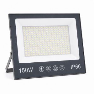 Proiector cu LED-uri de 150W, 15000LM, pentru exterior sau interior, IP66, din sticlă mată anti-orbire