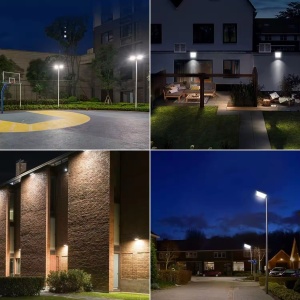 Proiector cu LED-uri de 50W, 5000LM, pentru exterior sau interior, IP66, din sticlă mată anti-orbire - Img 5
