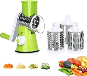 Razatoare de masa 3 in 1, manuala, pentru fructe si legume - Img 3