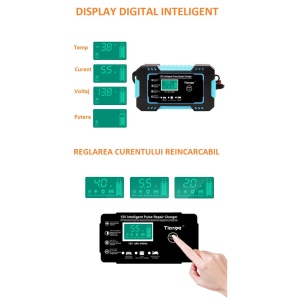 Redresor auto smart 12V 4Ah-100Ah, Auto/Moto, Incarcare Rapida - Img 11