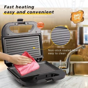 Sandwich 2 in 1 maker si grill RAF R261, Putere 850 W - Img 2