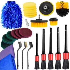 Set 28 de piese pentru detailing auto, casa, bricolaj