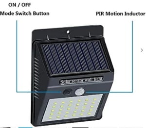 Set 5 Lampi Solare BRIGHT 30 LED cu Senzor de Miscare si Lumina 1 Mod ILUMINARE - Img 10