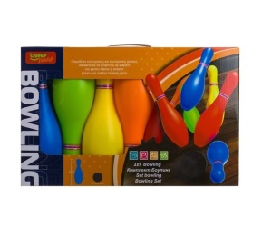 Set Bowling cu 10 Popice Colorate si 2 Bile, 3 ani+ - Img 3
