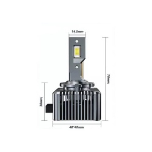 Set cu 2 becuri auto LED tip D1S, Putere 70W, 10000LM, 6500K - Img 4
