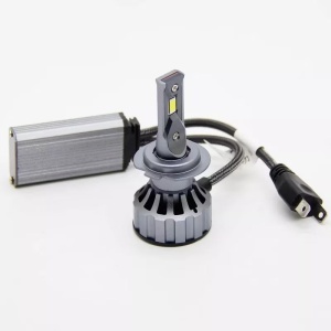 Set cu 2 becuri LED H7, Canbus, 120W, 6000LM, IP68, fara eroare, lumina alb-rece - Img 3