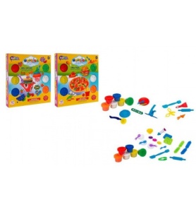 Set plastilina Globo Kidea, pizza sau prajituri - Img 3
