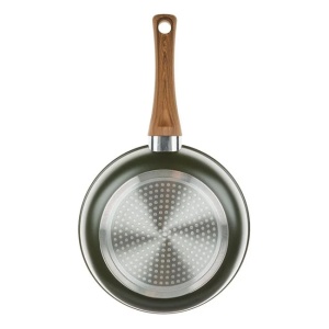 Tigaie antiaderenta, cu strat triplu de acoperire, diametru 24cm, verde - Img 2