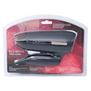Uscator Par de calatorie OMNIA, Putere 1000W, 2 trepe de viteza si temperatura - Img 3