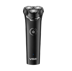 Aparat de ras electric VGR V-319 IPX6, incarcare USB, functioneaza pe ud sau uscat, fara fir, cu 3 lame rotative, negru - Img 7