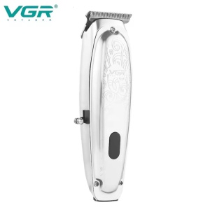 Aparat de tuns profesional VGR V-061, incarcare cu USB, 3W, afisaj LCD, argintiu - Img 4