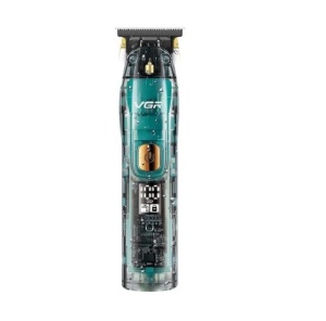 Aparat de tuns si trimmer profesional VGR V-961, fara fir, incarcare USB, cu carcasa transparenta - Img 7
