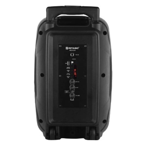 Boxa Bluetooth Karaoke, Portabila, cu Microfon si LED, Putere 20W, Dimensiune 24x20.5x41cm - Img 3