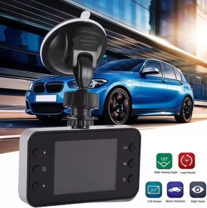 Camera auto DVR, Full HD 1080P, cu senzor de miscare, display LCD 2.7 inch, negru - Img 2