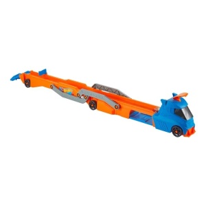 Camion de lansare Hot Wheels care se transforma in pista, include 1 masina Hot Wheels - Img 4
