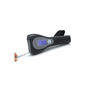 Cantar electronic pentru bagaje cu afisaj LCD, lanterna si ruleta, Portabil, Maxim 50kg - Img 3