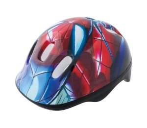 Casca de protectie pentru copii model Spiderman, Mărimea M (52-56cm)