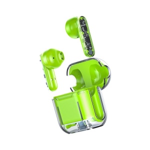 Casti In-Ear Bluetooth, Wireless 5.3, TM10 cu carcasa transparenta - Img 2