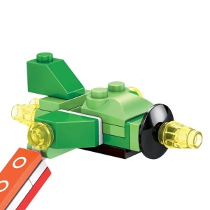 Cuburi de Constructie, Luna Park cu 4 Figurine, 338 piese - Img 2