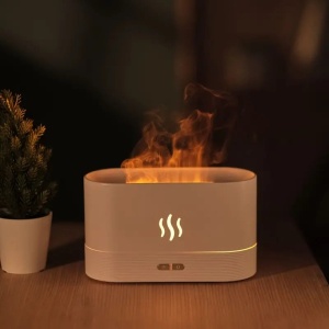 Difuzor aromaterapie si umidificator cu efect flacara si ultrasunete - Img 1