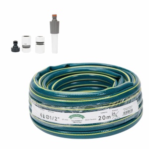 Furtun BLUEBOS PLUS 1/2 20m cu set duze" - Img 1
