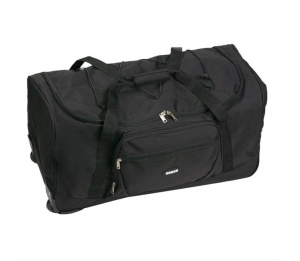 Geanta de Voiaj tip troler, poliester, 2 roti, 86.9L, 71x34x36 cm, negru - Img 5