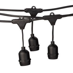 Ghirlanda Luminoasa LED cu Pendule, Interconectabila, 10m/20m cu 20 becuri, Soclu E27, Lumina Alba Calda - Img 8