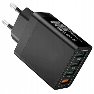 Incarcator cu 4 porturi USB 3.0, Incarcare ultra-rapida - Img 1
