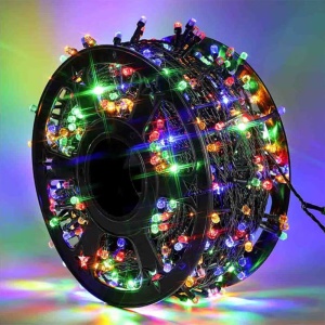 Instalatie Luminoasa tip Rola, Interior/Exterior, IP44, 8 Programe, 30/40/50/80/100m, cu 150/200/250/400/500 LED-uri, Lumina Multicolora - Img 10