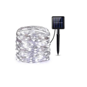 Instalatie Solara, cu Lumina Alba calda/rece si Multicolora, 300 LED-uri, 8 Efecte, 30m - Img 3