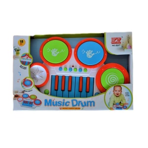 Instrument muzical Orga si Tobe pentru copii 1 an+ - Img 3