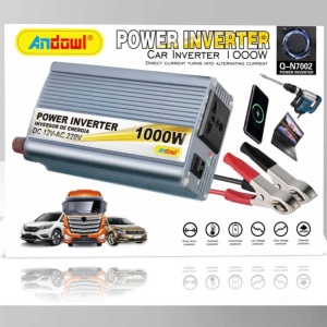 Invertor de tensiune auto 12V-220V, Putere 1000W - Img 2
